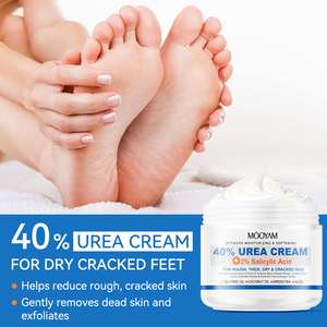 <span class=keywords><strong>Crema</strong></span> <span class=keywords><strong>para</strong></span> <span class=keywords><strong>Pies</strong></span> <span class=keywords><strong>con</strong></span> 40% de <span class=keywords><strong>Urea</strong></span> y 2% de Ácido Salicílico <span class=keywords><strong>para</strong></span> Reparar Talones, Rodillas, Codos y Manos <span class=keywords><strong>Agrietados</strong></span> <span class=keywords><strong>con</strong></span> Callosidades - Product Image 2