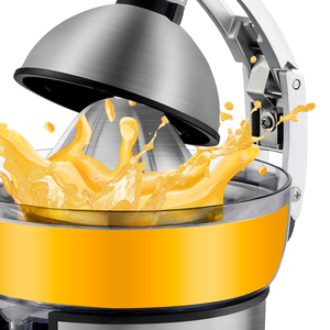 <span class=keywords><strong>Presse</strong></span>-agrumes électrique HALEY pour citrons et oranges avec <span class=keywords><strong>levier</strong></span> manuel, en acier inoxydable, 400 ml, rendement élevé en jus - Product Image 4