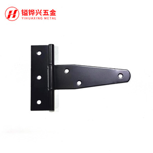 <b>T</b>-Type <b>Hinges</b> Iron 4 Hole 180 Degree Opening For Gates Fences And Wooden Crates Industrial Design Easy Installation - Product Image 3