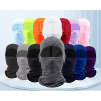 Imprimé personnalisé un trou tactique noir sport Moto pompier cagoule intégrale vélo visage Skimask