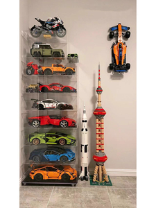 Vitrina Moderna de Acrílico 42096 para Modelo 911RSR, Cubierta Antipolvo de 2mm, Almacenamiento Antioxidante, Escala 1:8-1:32 - Product Image 4