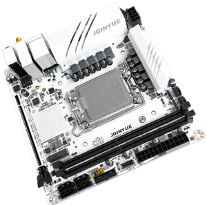 Placa base JGINYUE Mini-ITX B760I para juegos LGA 1700 compatible con Intel Core 12100/12400F/13400F/<span class=keywords><strong>13600KF</strong></span>/13900KF CPU <span class=keywords><strong>DDR4</strong></span> - Product Image 5