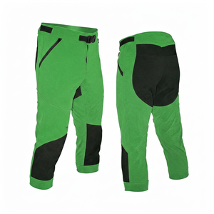 Pantalones cortos deportivos de paracaidismo hechos a medida, cómodos, con cremallera frontal y cintura elástica. - Product Image 4