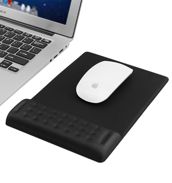 Hot Sale Memory Foam Wrist Rest Mouse Pad Ergonomic Gaming Mousepad with Non Slip Rubber Base Office Desktop Organizer