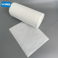 WIPEX Rollo de Papel Absorbente Industrial Desechable de Celulosa y Pulpa de Madera de Alta Resistencia para Cuartos Limpios y Talleres