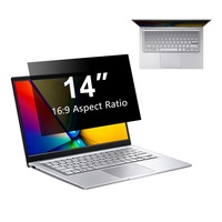 Filtro de Pantalla de Privacidad Antiespía de 2 Vías, Protector de Pantalla Antirreflejos y Anti Luz Azul para Portátil Asus de 14 Pulgadas 16:9 Pantalla Ancha