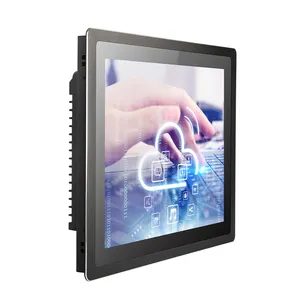 Tablet industriale integrato da 19 pollici computer pc impermeabile nero incorporato trasmissione in diretta android pannello industriale pc fabbrica funziona