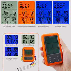 Thermomètre de cuisine numérique en acier inoxydable, pour la maison, la viande, le four - Product Image 3