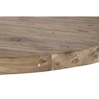 TABLE À MANGER OVALE EN TECK RECYCLÉ 220X120X78