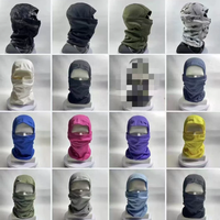 Vente en gros de balaclavas anti-UV en polyester pour hommes et femmes, doublure de casque de vélo et de moto, masque intégral pour le visage