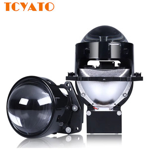 TCYATO New 160-watt <strong>High</strong>-<strong>power</strong> Dual-lens Automotive LED <strong>Headlamps</strong> and 3-inch Car Cup Laser Projector Bulb Lamps - Product Image 1
