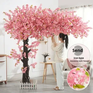 Jumei Sakura cây đào Nhân Tạo 2.5m thân thiện với môi trường lâu dài trong nhà/ngoài trời trang trí cho khách sạn trung tâm mua sắm - Product Image 4