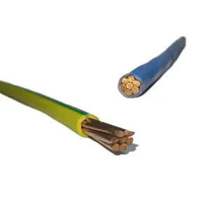 Fabricant H07V-R en gros produits en cuivre multibrins câbles électriques flexibles pour le câblage domestique