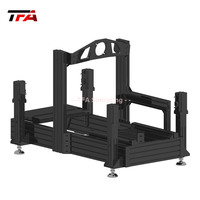Plateforme de mouvement pour simulateur de course multi-joueurs, simulateur de mouvement 4 DOF 6 DOF, plateforme de mouvement à force G, simulateur de vol