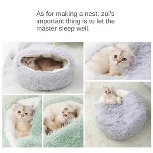 Kattenbed, Vier Seizoenen Algemeen Kattenhuis, Gesloten Kat, Kitten, Kittenbed, Winter Hondenbed, Winter Huisdier Warmte