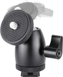 <span class=keywords><strong>Pas</strong></span> cher Prix Mini Rotule 360 Degrés Avec Montage De Sabot pour Caméras de Smartphone, Gopro, lampe Vidéo LED, Micro - Product Image 4