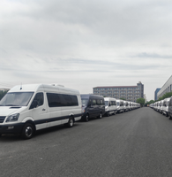 Autocar de tourisme Héritage pour petits groupes, avec cabine et rideaux de cabine, pour circuits en réserves naturelles et agences de voyage