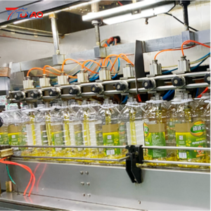 Автоматическая линия розлива подсолнечного масла в ПЭТ-бутылки, комплексная линия производства пищевого масла, машина для розлива пищевого масла - Product Image 4
