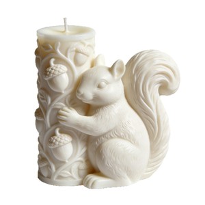 Custom Silicone <b>Mold</b> For DIY <b>Candle</b> And Plaster Craft Carved Animal Flower Relief <b>Mold</b> Transparent White Custom Sizes - Product Image 5