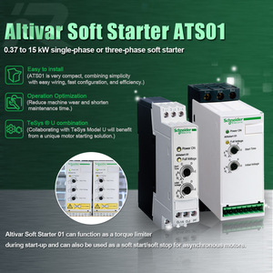 ซอฟต์สตาร์ทเตอร์ ATS01N103FT ของแท้ใหม่ สำหรับมอเตอร์แบบอะซิงโครนัส Altistart 01 ซีรีส์ 3A 110-480V 0.55-1.1kW ATS01N103FT ซอฟต์สตาร์ทเตอร์ - Product Image 4