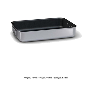 Bandeja para asar antiadherente de aluminio 63 × 46 × 10 h cm Ballarini - Product Image 3