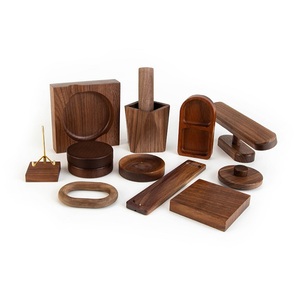 Meubles de cuisine et de chambre en bois de noyer noir sur mesure de haute qualité - Design moderne, résistant à l'eau, écologique, garantie 1 an, 3D - Product Image 5