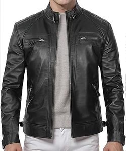 Chaqueta de cuero marrón para montar en motocicleta de alta calidad para hombre GLOBAL EDGE 2017 transpirable invierno manga completa logotipo personalizado - Product Image 6