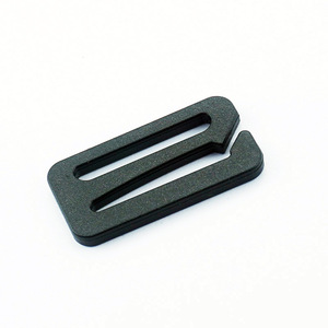 <b>Plastic</b> Figure Nine Buckle 25mm Black <b>Sliding</b> Buckle For Bags Webbing Adjustable Wear Resistant Durable - Product Image 4
