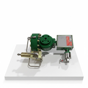 Régulateur de pression à courant courbé VERGAS CRE 300RF avec commande et vanne d'arrêt, remplacement direct du régulateur EZR 300RF - Product Image 4