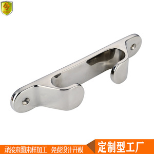 Vente directe d'usine, connecteurs de câble droits en acier inoxydable de 6 pouces, clips pour câbles métalliques pour yachts, bateaux de pêche, accessoires marins - Product Image 4