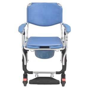 Sedia Comoda <span class=keywords><strong>con</strong></span> Ruote per Ospedale e Assistenza Domiciliare, Design Leggero e Pieghevole, KDB Health KDB-699B, Capacità 125KG, OEM ODM - Product Image 2