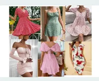 2022 amazon moda toptan giyim fabrika discountassorted toplu giyim mağazası blusas üstleri elbise