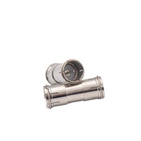 Zhenjiang Factory Cobre Níquel Chapado en oro RF Coaxial Push on CATV F Conector
