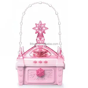 Beauty Vanity Play Set Kids Play With Projection Princess Cosmetic Box Accessories Beauty Salon Play Set Christmas