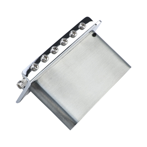 Cổ Điển Đầy Đủ Kích Thước Kẽm Hợp Kim Khối Sắt Yên Ngựa Guitar Điện Tremolo Cầu Nhạc Cụ Có Bộ Phận & Phụ Kiện - Product Image 5