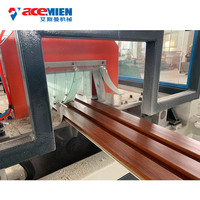 Ligne de production de profilés PVC SJZ65 SJZ80 avec laminage de film