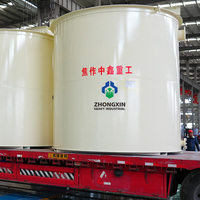 Tanque agitador de alta recuperación química Zhongxin para lixiviación de oro, equipo de minería con agitación, tanque mezclador de alto contenido de manganeso