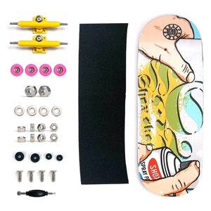 Mini Skateboard Professionnel 5 Couches en Érable, Design Double Kick, Étanche, Culture Urbaine, Prix Direct Usine - Product Image 5