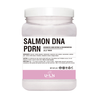 Faible MOQ Logo Personnalisé ADN de Saumon PDRN Masque Facial Naturel Poudre Jellymask Cristal pour Spa