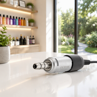 Pièce à main à brosse de type E 35000 tr/min SDE M33ES, micromoteur en acier inoxydable, poignée professionnelle portable pour manucure, STRONG 108E