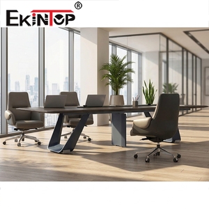 Muebles de Oficina Modernos en Forma de L, Mesa de Juego Ajustable de Madera Blanca para Computadora en Casa - Product Image 1