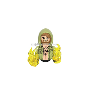 Bloques de Construcción de Plástico ABS Ecológicos, <span class=keywords><strong>Mini</strong></span> Figuras de Acción Educativas, Juguete de Construcción de Accesorios para Películas Populares - Product Image 6