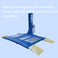 Système de stationnement vertical pour palan de voiture ascenseur de stockage automatique simple ascenseur de stationnement à poteau unique