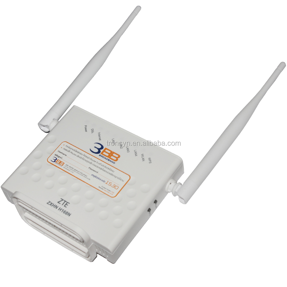 ZTE ZXHN H168N 300 Мбит/с 4-портовый VDSL/ADSL2 + беспроводной модем маршрутизатор ADSL с внешней антенной