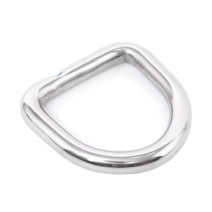Anneau en D en acier inoxydable 304 Niufei, boucle en D, anneau en <span class=keywords><strong>O</strong></span>, accessoires de bricolage pour bagages et chapeaux, sangle sans couture personnalisable - Product Image 2