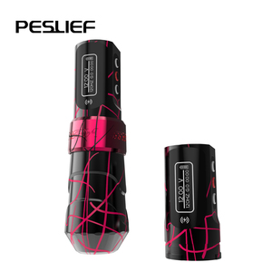 Nueva Pistola de Tatuaje Eléctrica Inalámbrica Profesional Peslief de 2000 mAh, Motor de Copa Hueca de 4 mm de Recorrido, 11000 RPM, Recargable con Batería de Litio - Product Image 1