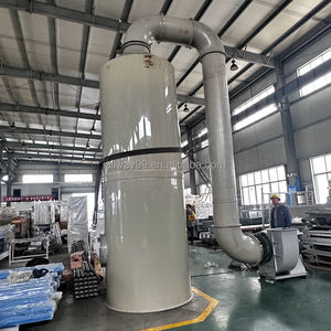 Depuratore d'Aria Umido, Collettore di Polveri, Torre di Nebulizzazione, Scrubber per Gas con Pompa e Motore, Alta Efficienza in Acciaio Inox per Impianti di Fertilizzazione - Product Image 3