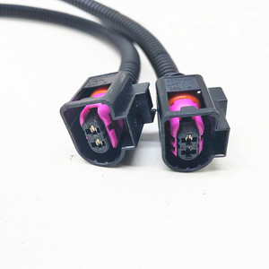 Faisceau de câbles pour haut-parleur, prise un à deux, pour Volkswagen Skoda ID, interface ronde, isolation PVC 12V - Product Image 1
