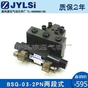 Vanne de décharge électromagnétique Stars BSG-03-2PN D24, vanne hydraulique de régulation d'huile 10 25 32mm 60 L/min - Product Image 2
