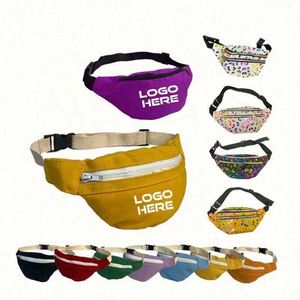 Cadeaux d'affaires, sac banane imperméable personnalisé avec ceinture réglable - Product Image 1